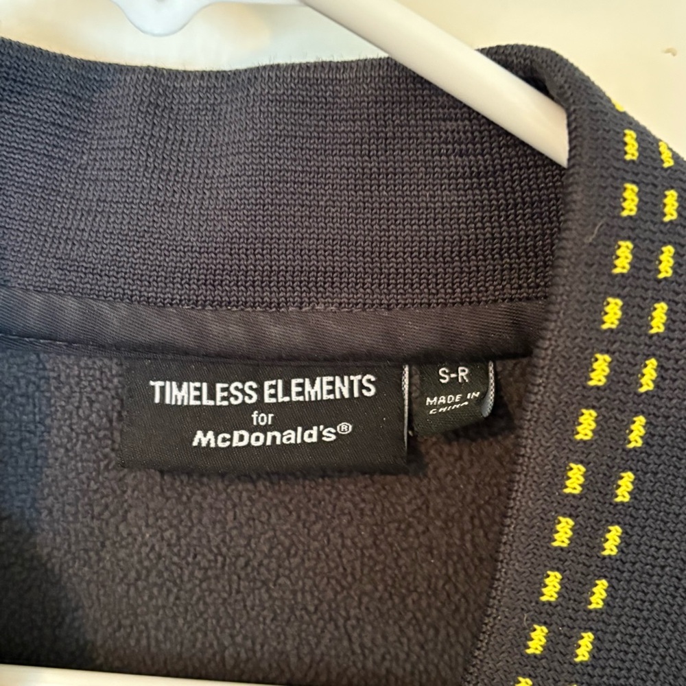 Grey McDonalds Jacket with Yellow Accents - Picture 7 of 7